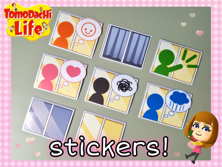 Tomodachi Life stickers